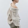 Source Unknown Becca Ubergroser High-Roll-Strickpullover, Birke | Zubehor