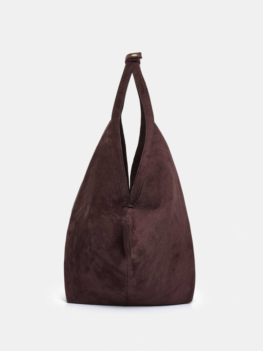 Source Unknown Grose Gluckskeks-Tasche, Wildlederbraun | Schuhe & Taschen