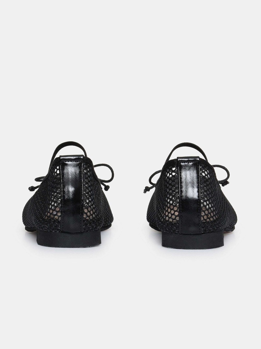 Source Unknown Mary Jane Mesh-Ballerinas, Schwarz | Schuhe & Taschen