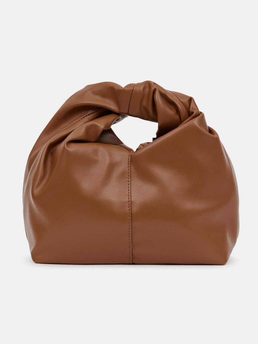 Source Unknown Mini-Twist-Tasche, Cognac | Schuhe & Taschen