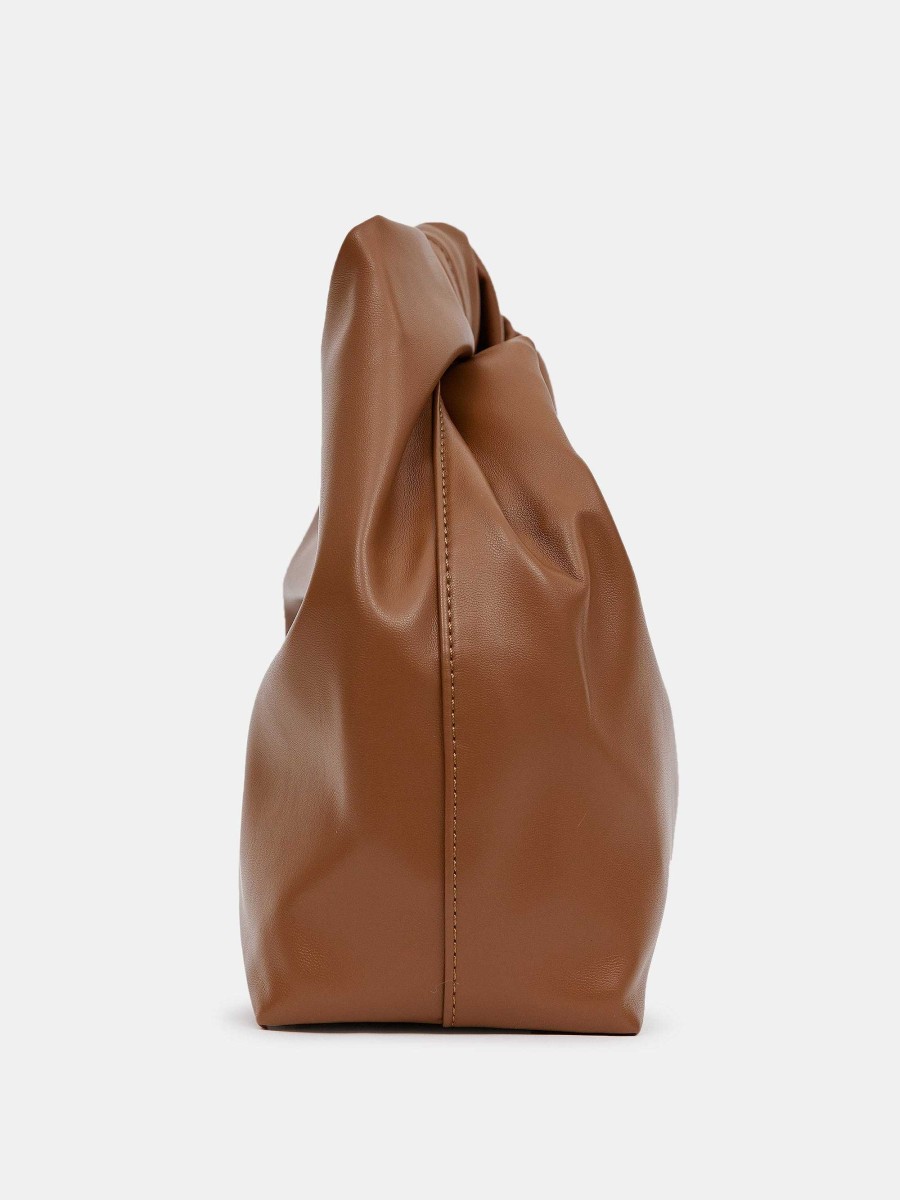 Source Unknown Mini-Twist-Tasche, Cognac | Schuhe & Taschen