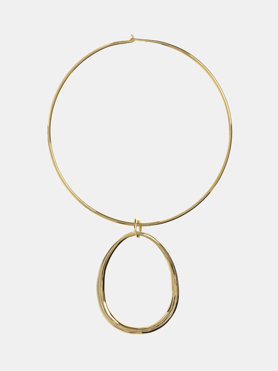 Source Unknown Loop-Halsband, Gold | Kleidung