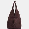 Source Unknown Grose Gluckskeks-Tasche, Wildlederbraun | Kleidung