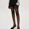 Source Unknown Rioni Mini-Skort Mit Gurtel, Black Bean | Kleidung